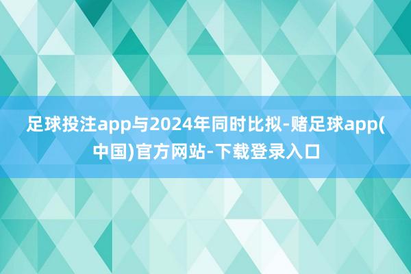 足球投注app与2024年同时比拟-赌足球app(中国)官方网站-下载登录入口